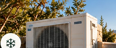 Equipo de climatización en exterior